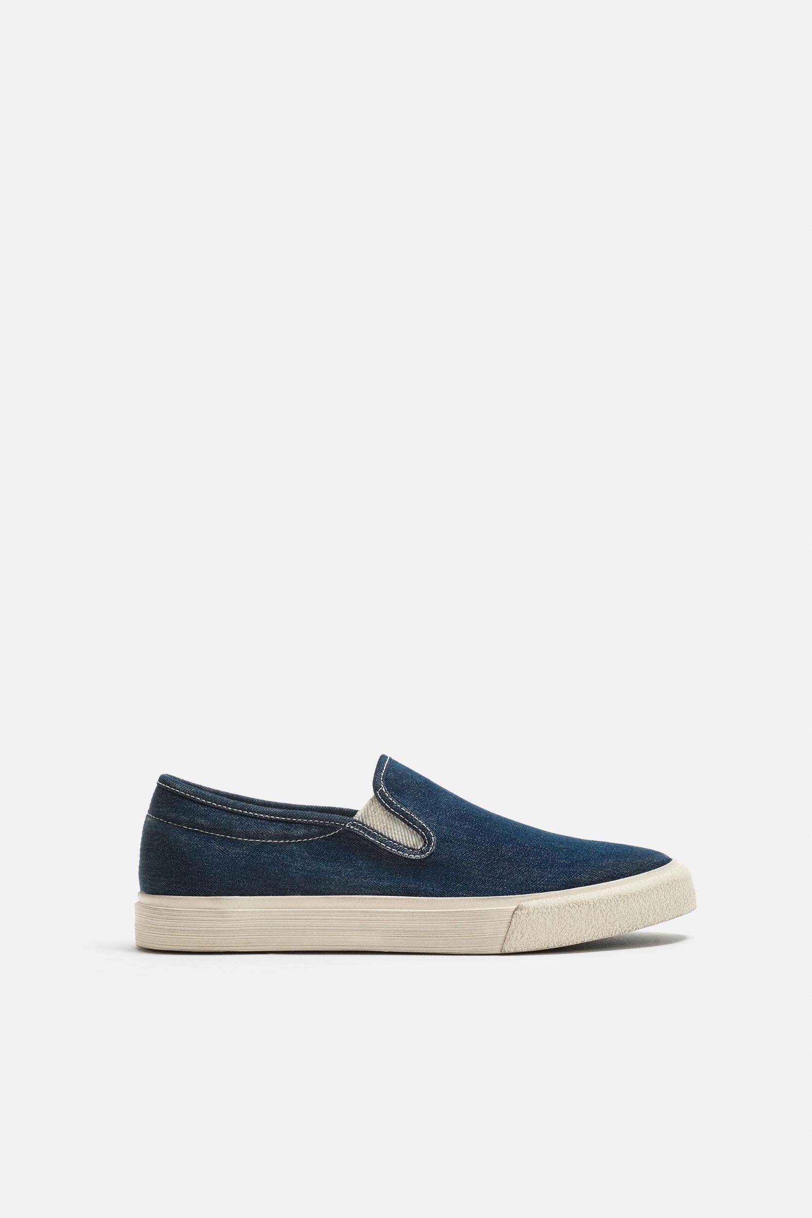 DENIM SNEAKERS Product Image