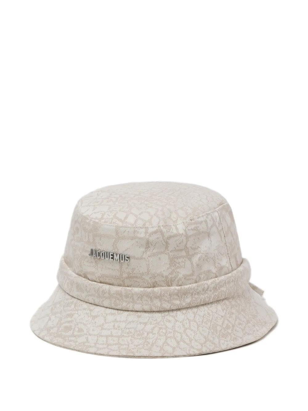 logo-lettering bucket hat  Product Image