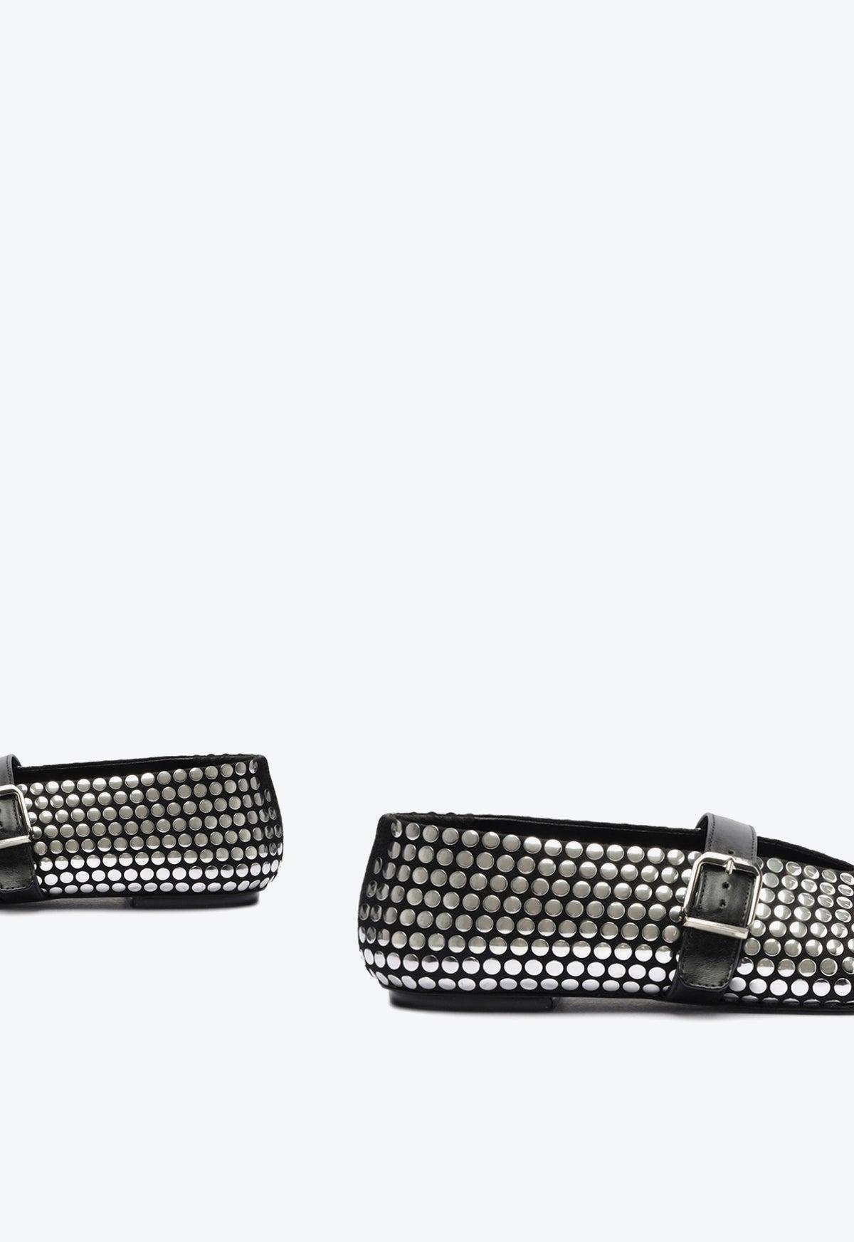 Eiza Studs Ballet Flat Product Image