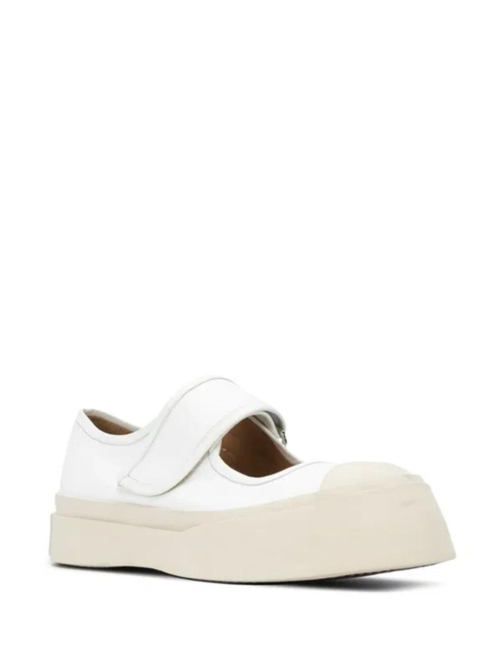 MARNI Ballet Flats In White Product Image