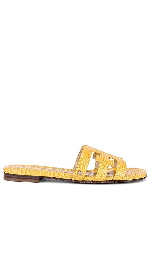 Sam Edelman Bay Slide Sandal Sandshell Python Product Image