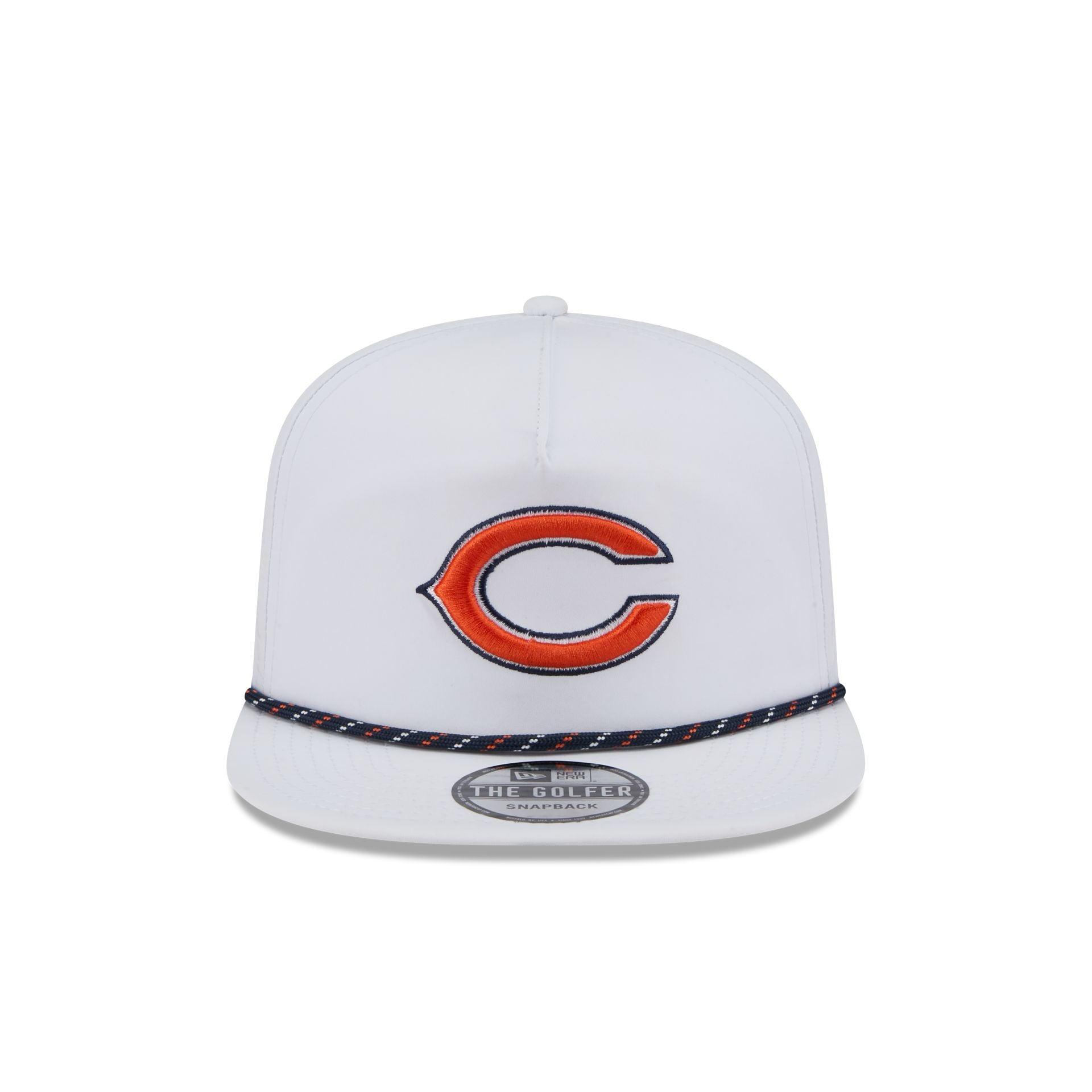 Chicago Bears Optic White Performance Rope Golfer Hat Male Product Image