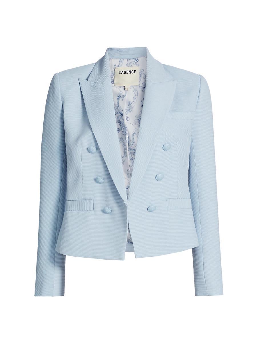 Womens Brooke Double-Breasted Blazer Product Image