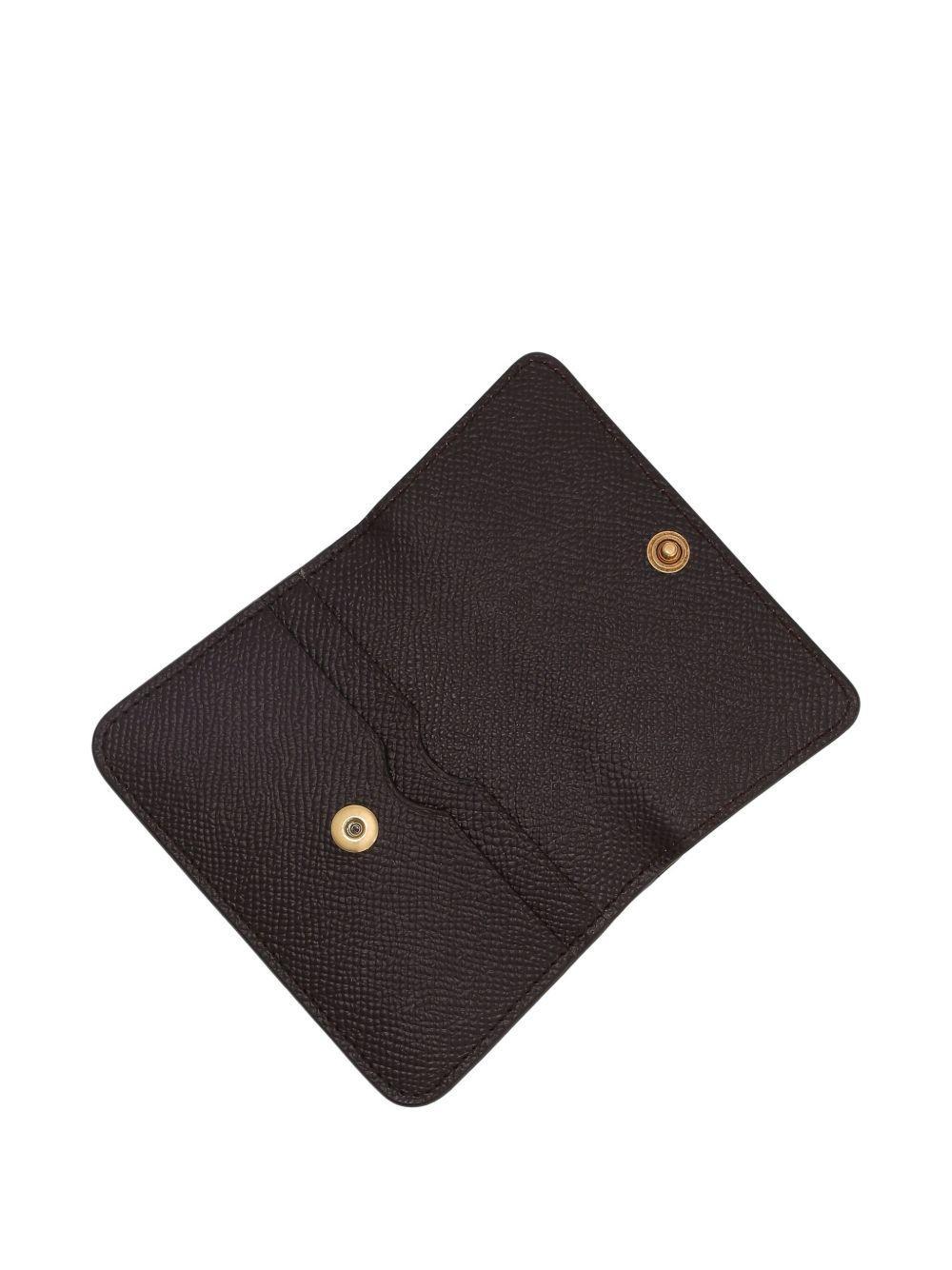 textured leather mini bag wallet Product Image
