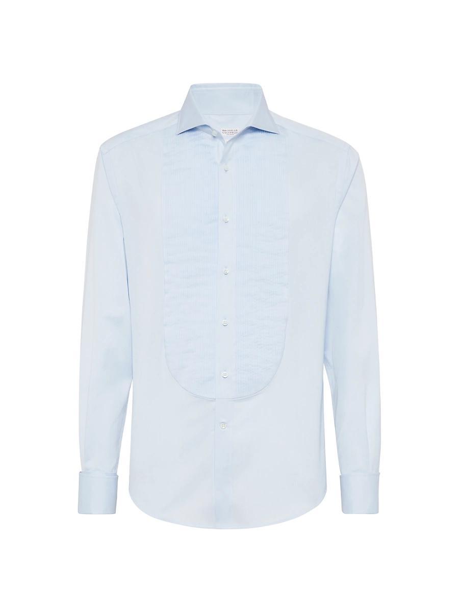 Mens Twill Slim Fit Tuxedo Shirt Product Image