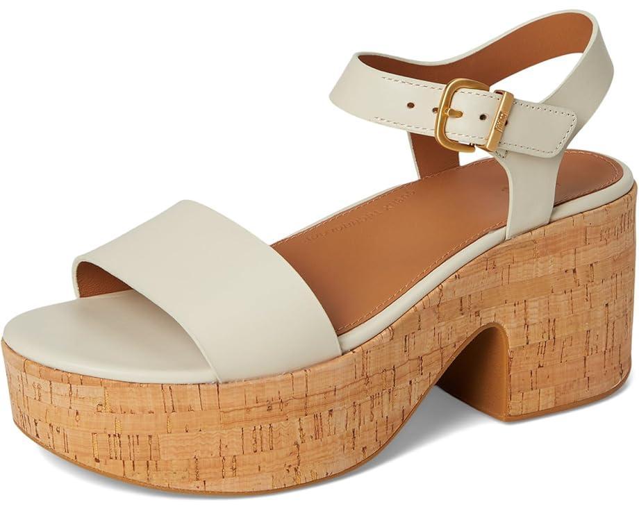 Platfforms Woven Wedge Ankle-Strap Sandals Product Image