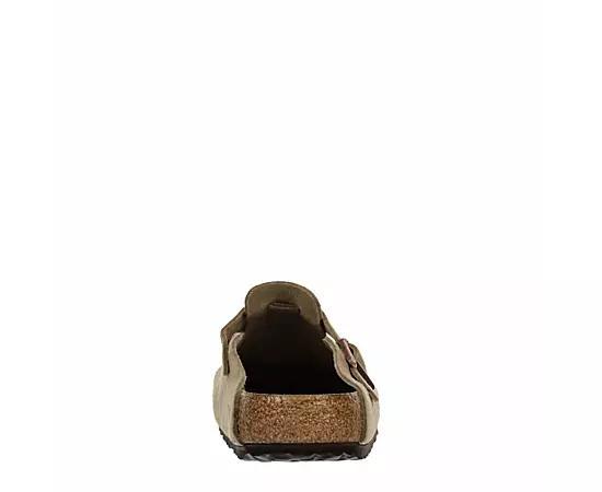 Birkenstock Mens Boston Suede Slide-On Soft Footbed Clogs Product Image