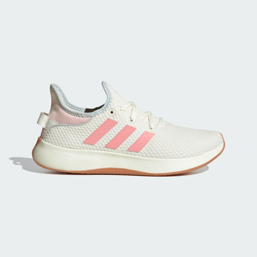 adidas Cloudfoam Pure Shoes Cloud White 9 Womens Product Image
