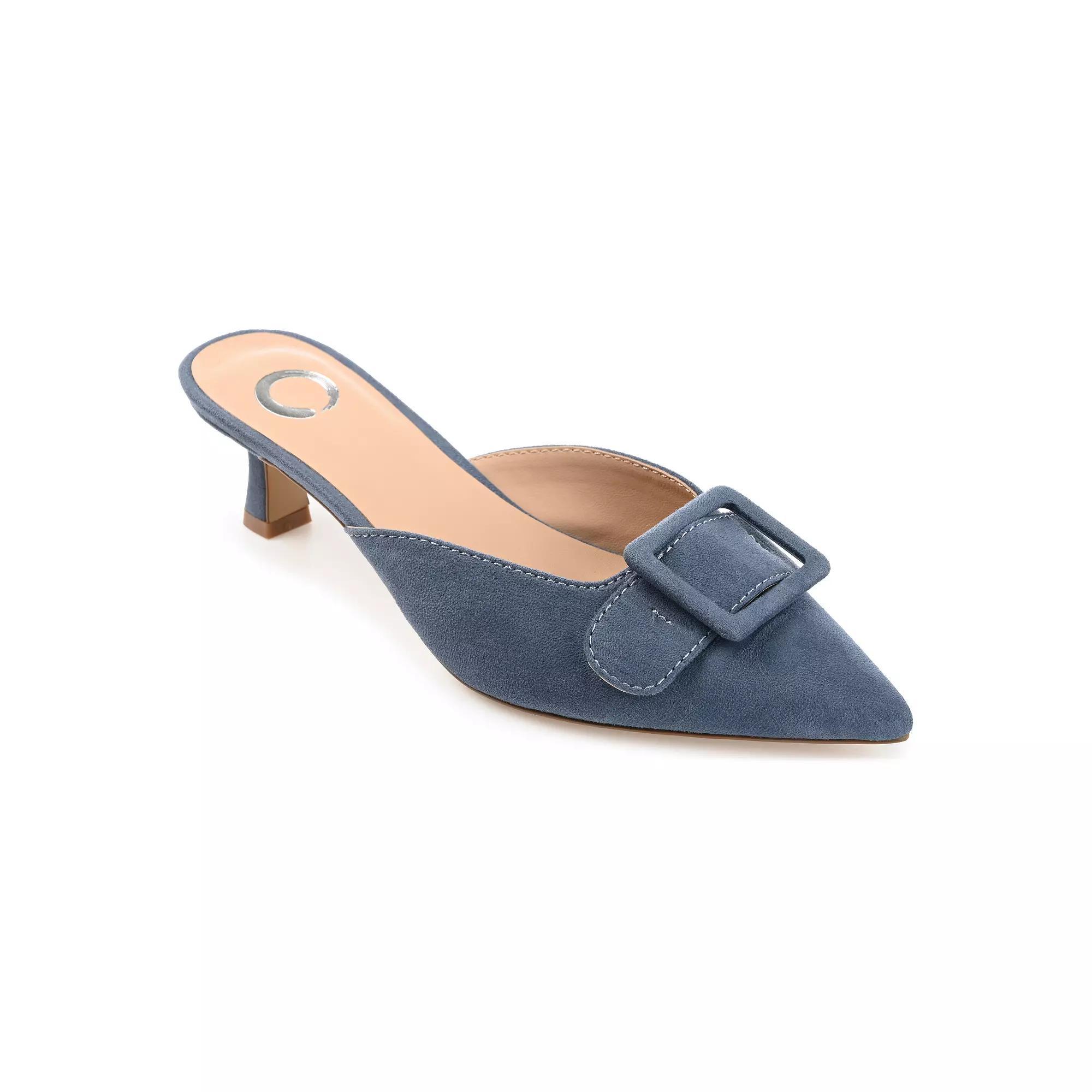 Journee Vianna Women's Heels, Size: 5.5 Wide, Blue Product Image