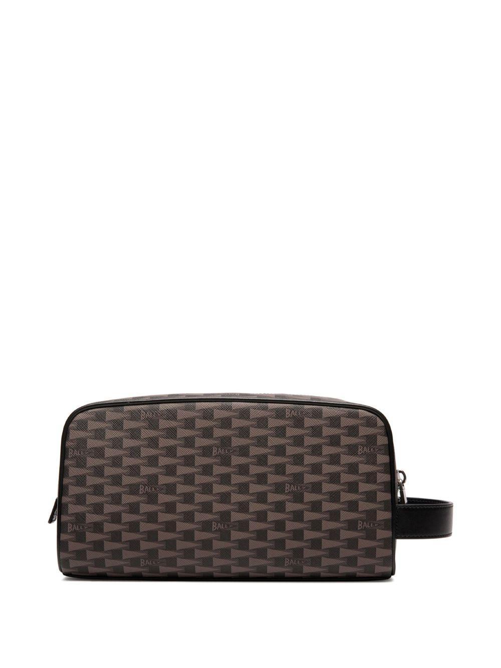 logo-print wash bag  Product Image