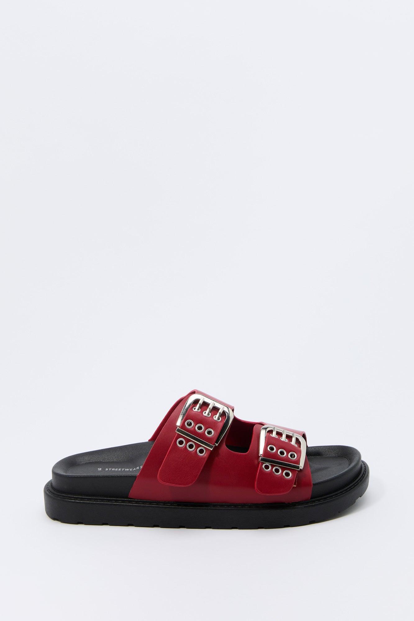 Grommet Buckle Sandal Female Product Image