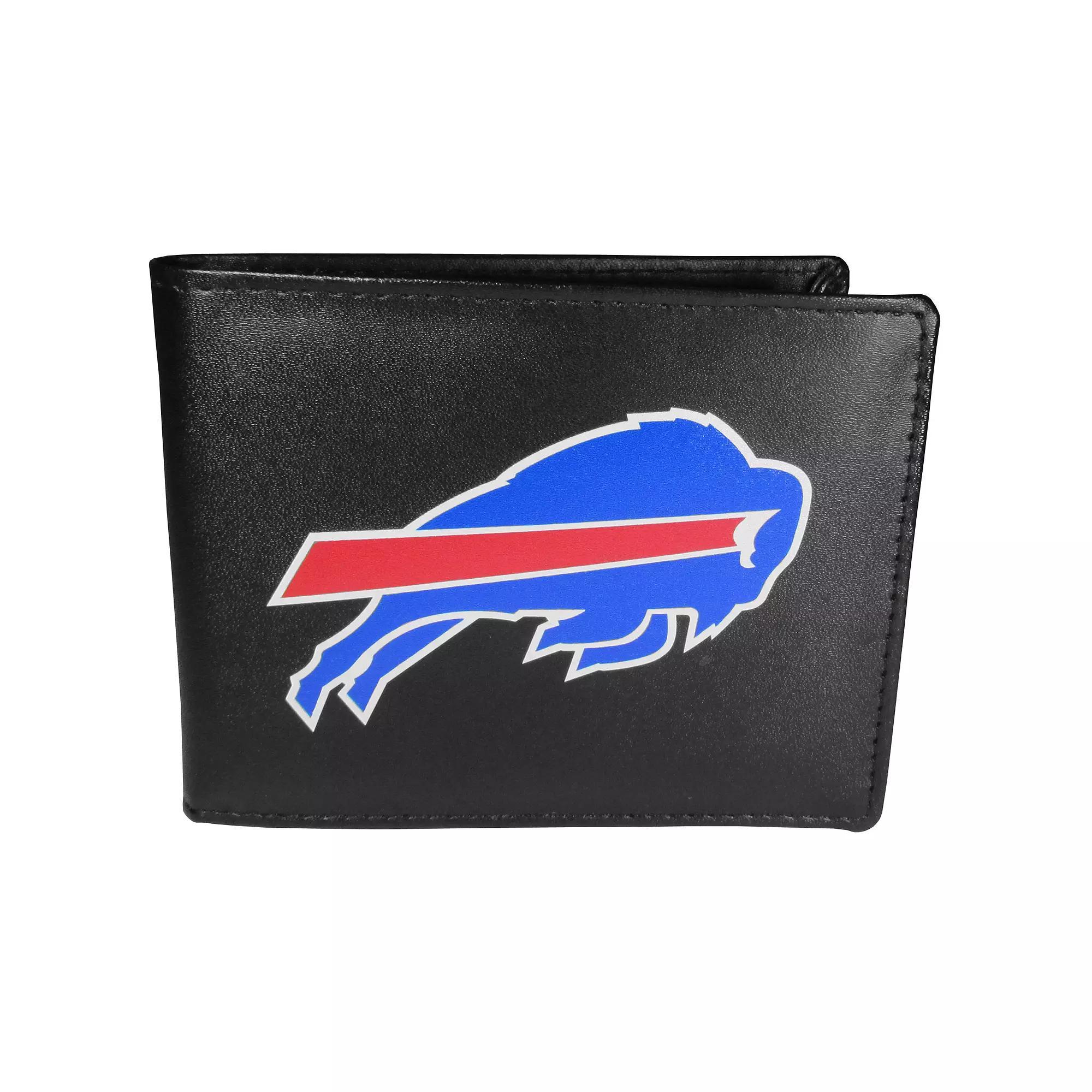 Men's Buffalo Bills Leather Bi-Fold Wallet, Team Product Image