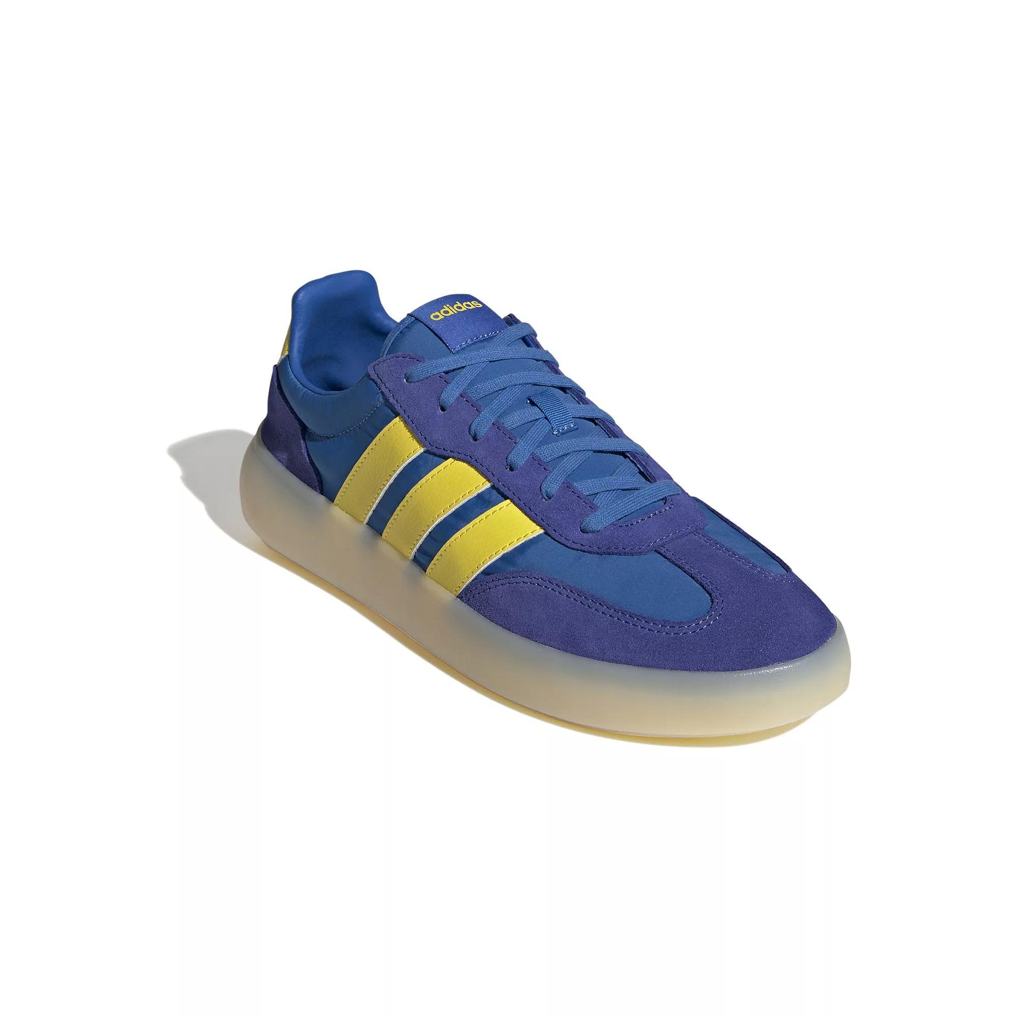 adidas Barreda Decode Men's Sportswear Shoes, Size: 12, Utility Yellow Blue Product Image