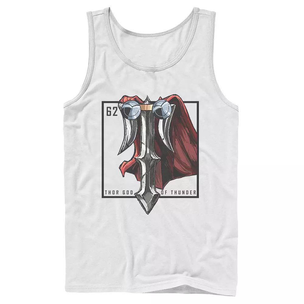 Mens Marvel Thor Element Graphic Tank Product Image