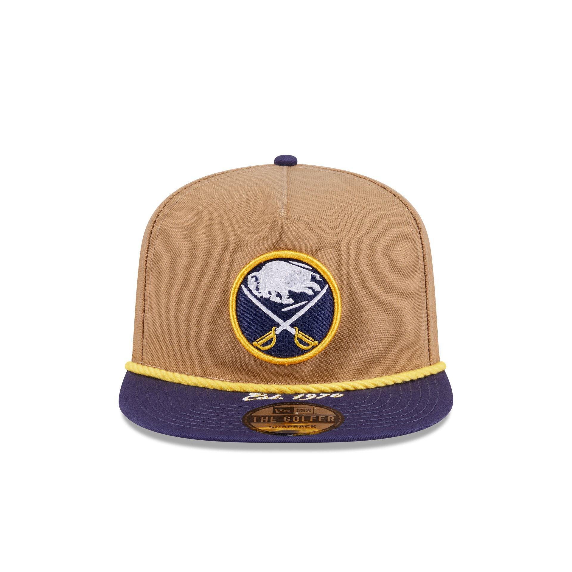 Buffalo Sabres Khaki Rope Golfer Hat Male Product Image