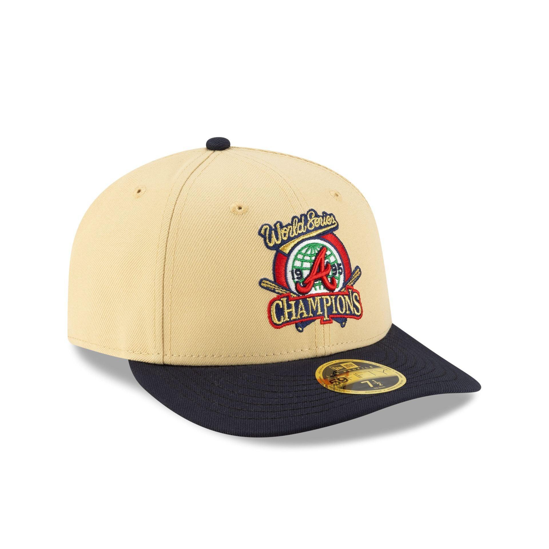 Atlanta Braves World Series Low Profile 59FIFTY Fitted Hat Male Product Image