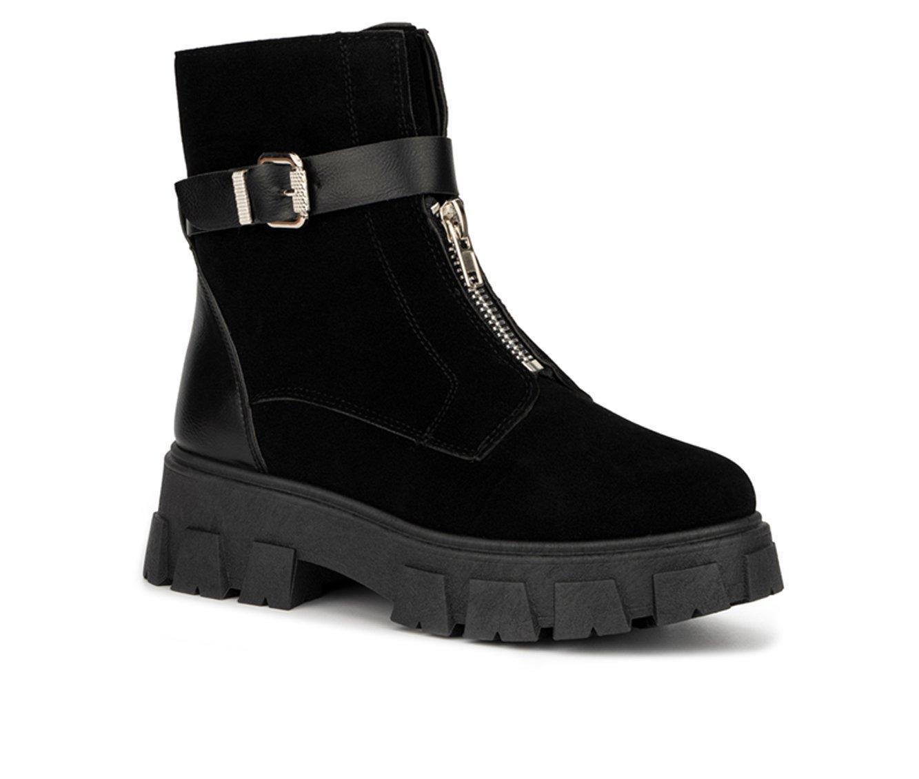 Women's Olivia Miller Angie Lugged Boots Product Image
