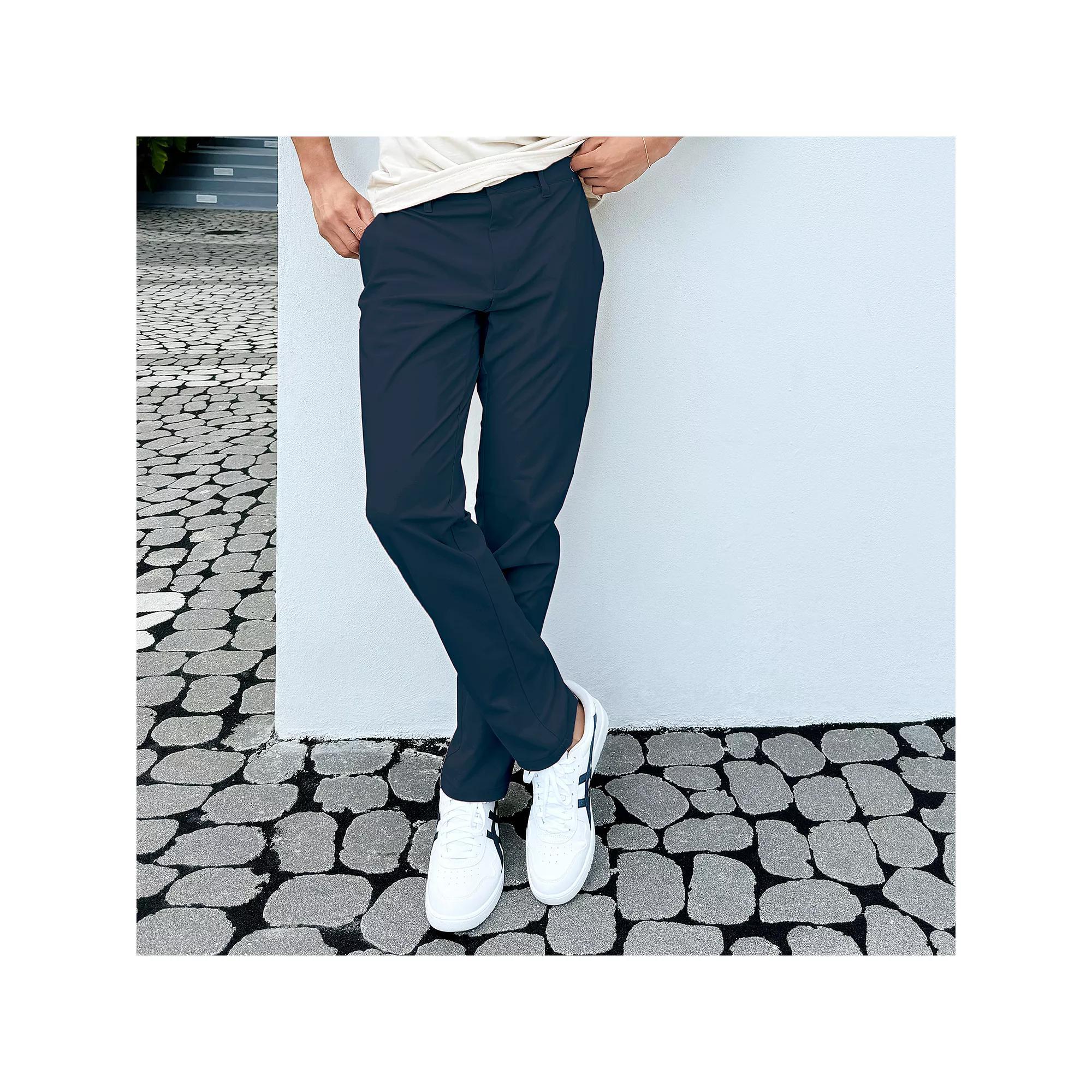 Men's FLX Premium Stretch Chino Pant, Size: 30 X 32, Blue Water Product Image