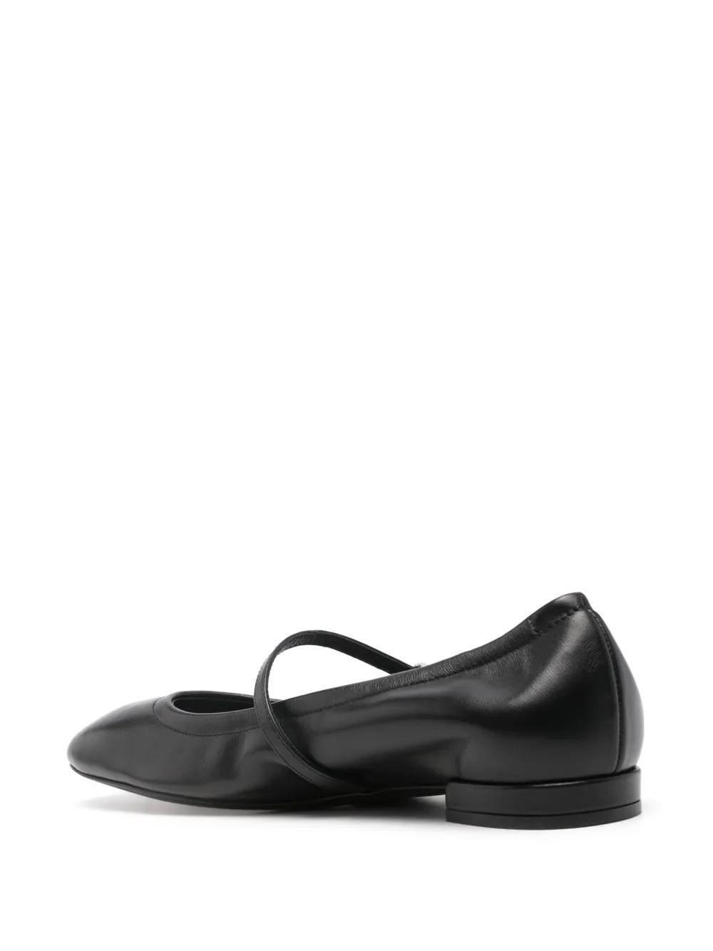 Claris leather ballerina shoes Product Image