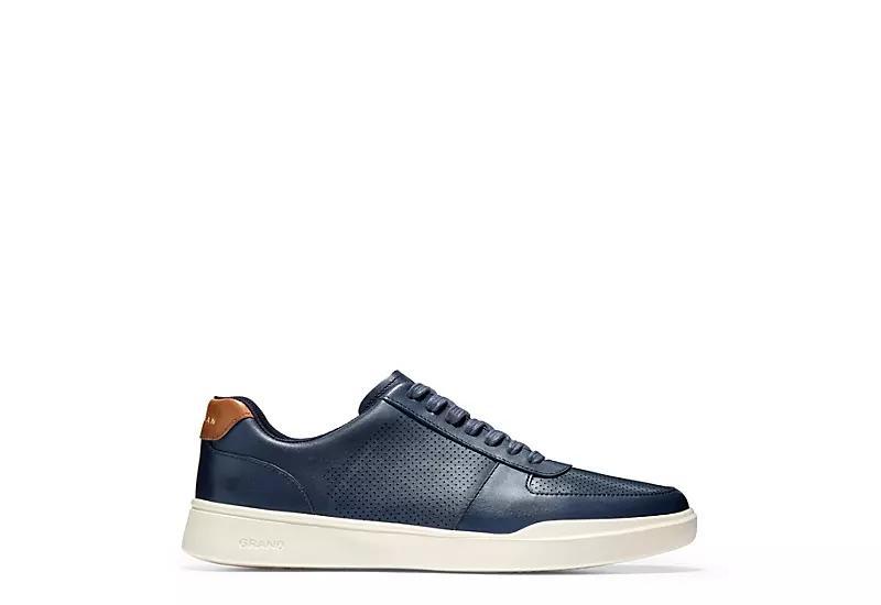 Cole Haan Grand Crosscourt Mens Leather Sneakers Product Image