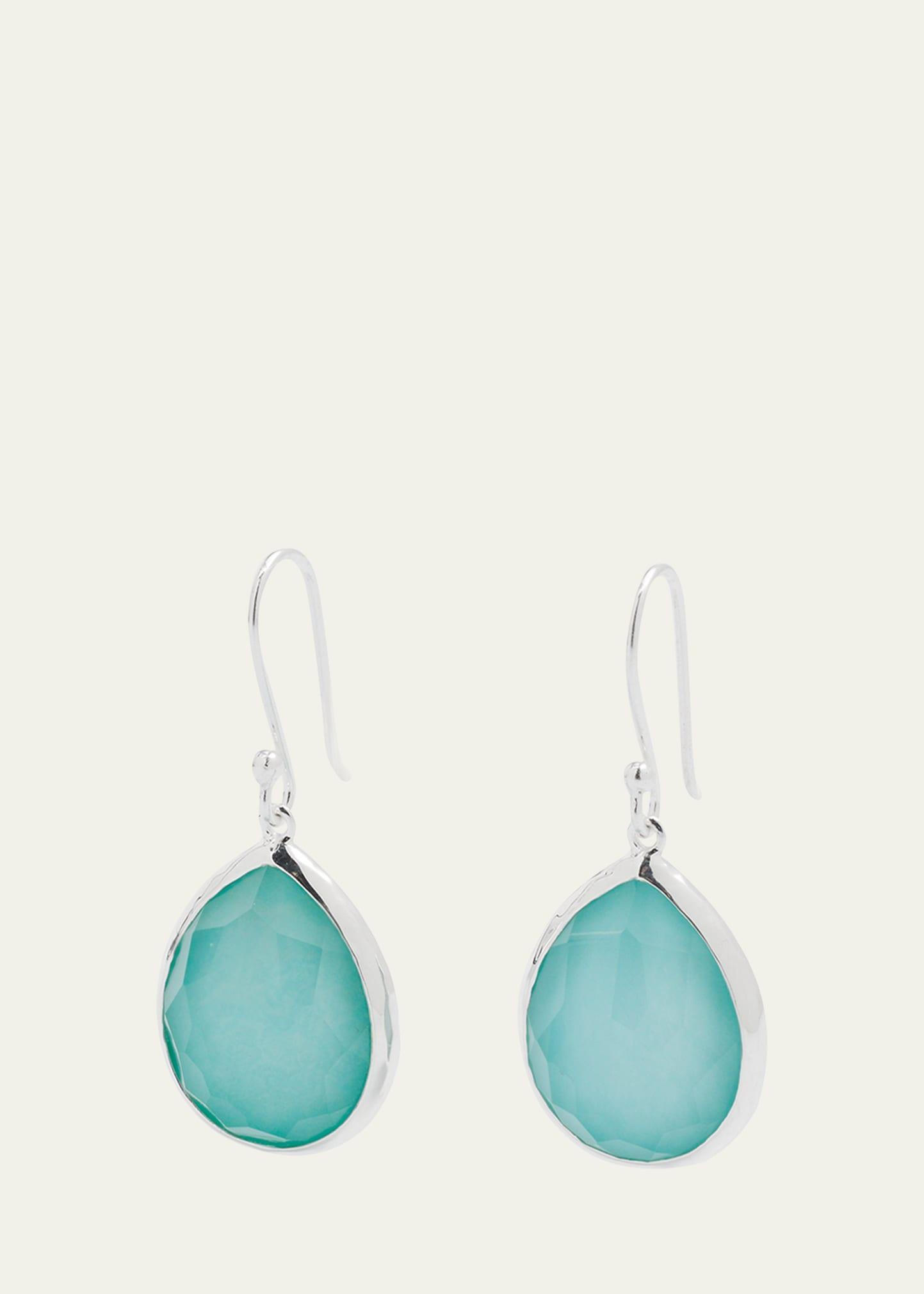 Small Teardrop Earrings in Sterling Silver Product Image