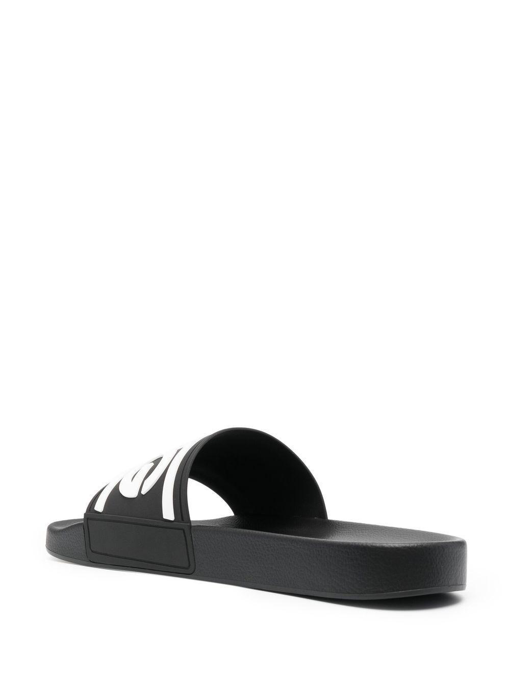 logo-print beach sliders Product Image