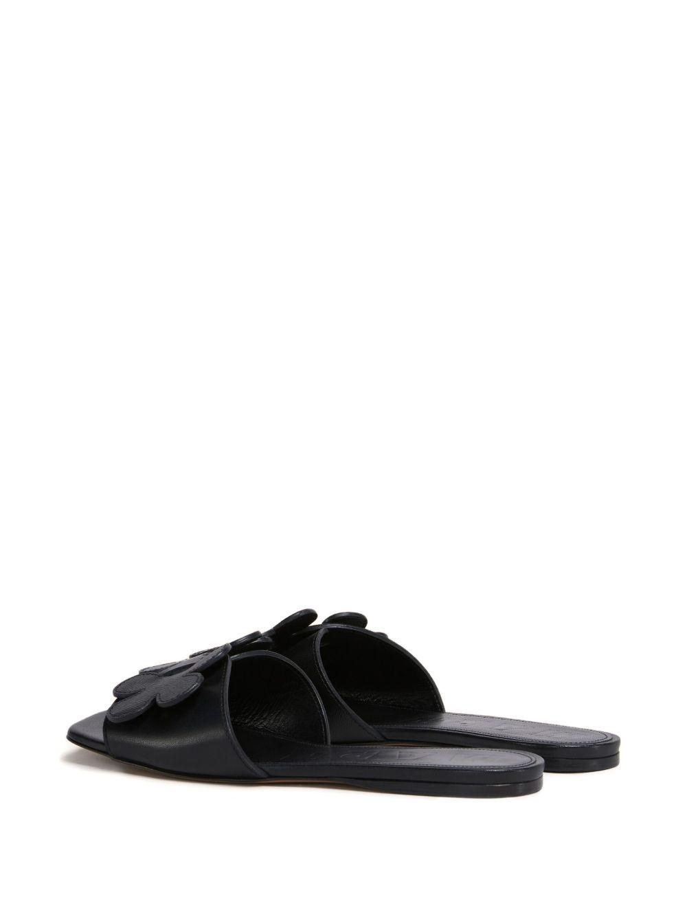 floral-appliqué slide sandals Product Image