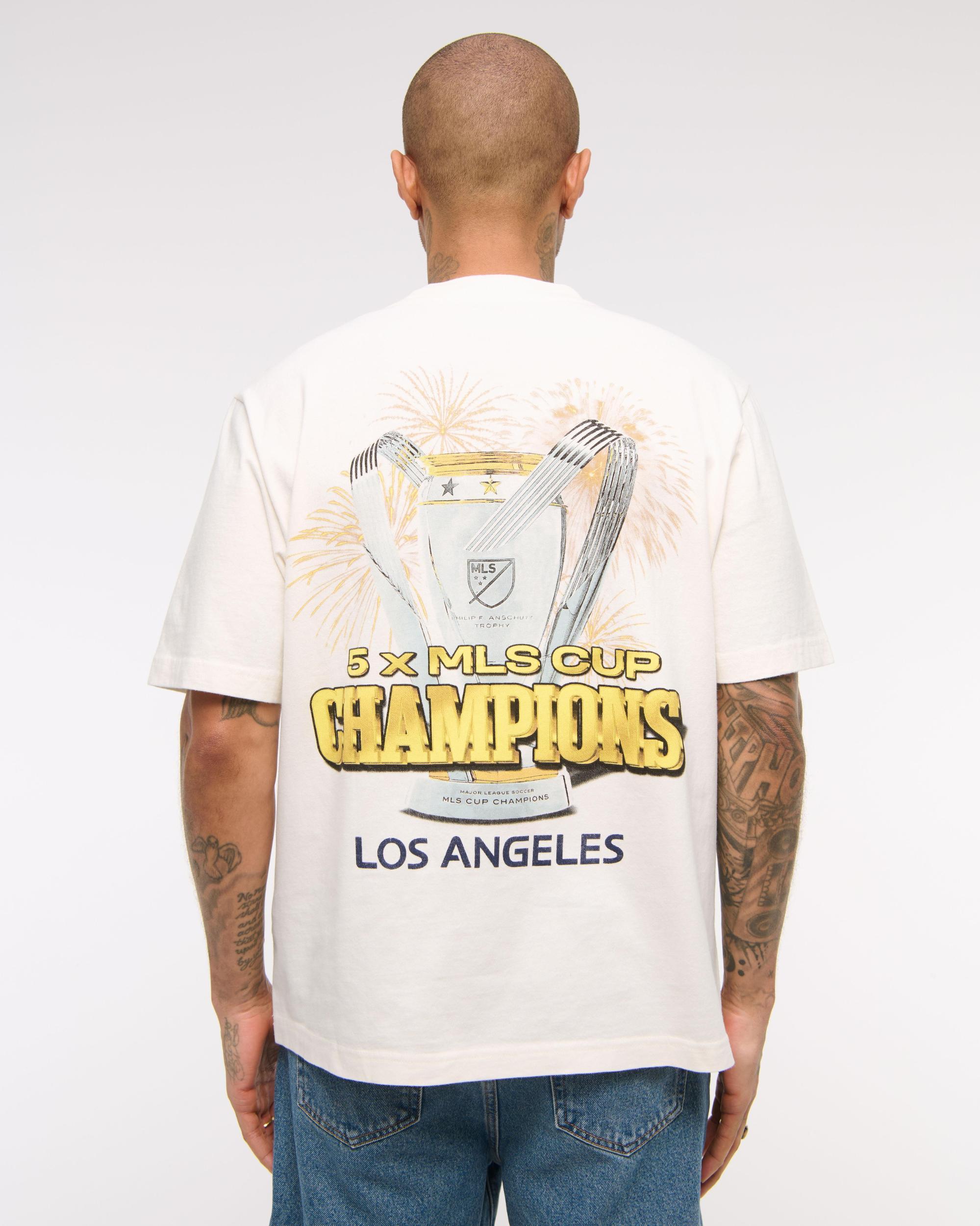 LA Galaxy Vintage-Inspired Graphic Tee Product Image