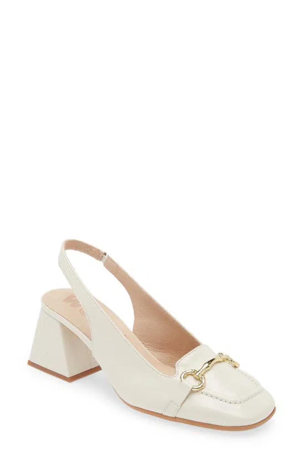 WONDERS Menorca Slingback Mary Jane Pump In Monorca Off White Product Image