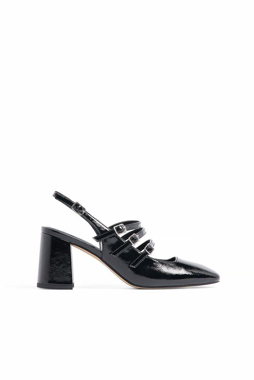 Strap Detail Mary Jane Pumps Product Image