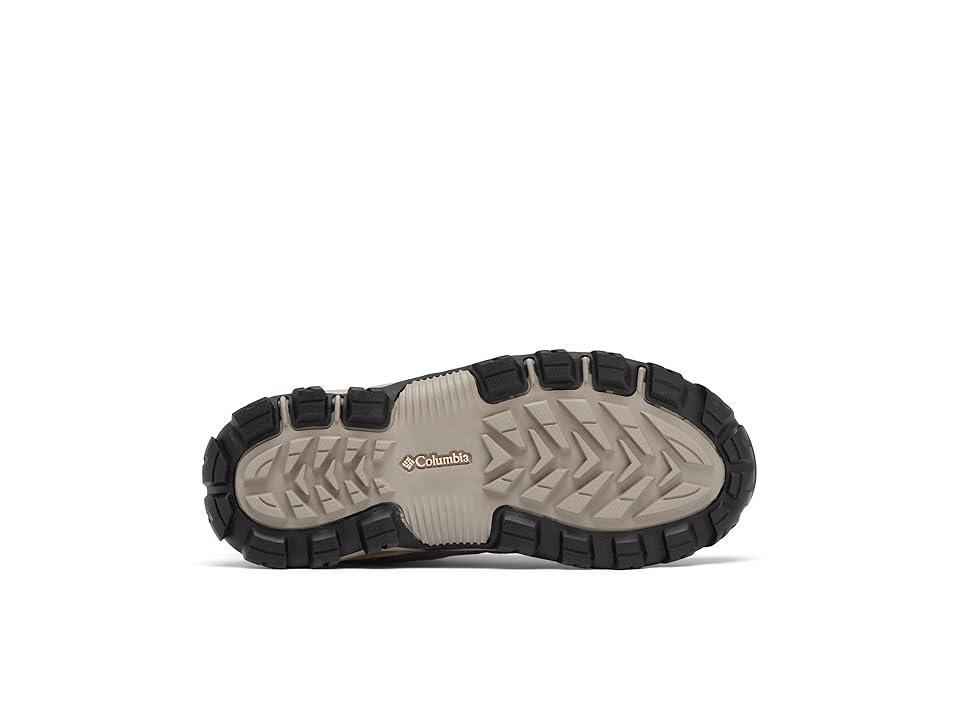 Columbia Strata Trail Low Wp (TI Grey Steel/Mountain Red) Men's Shoes Product Image