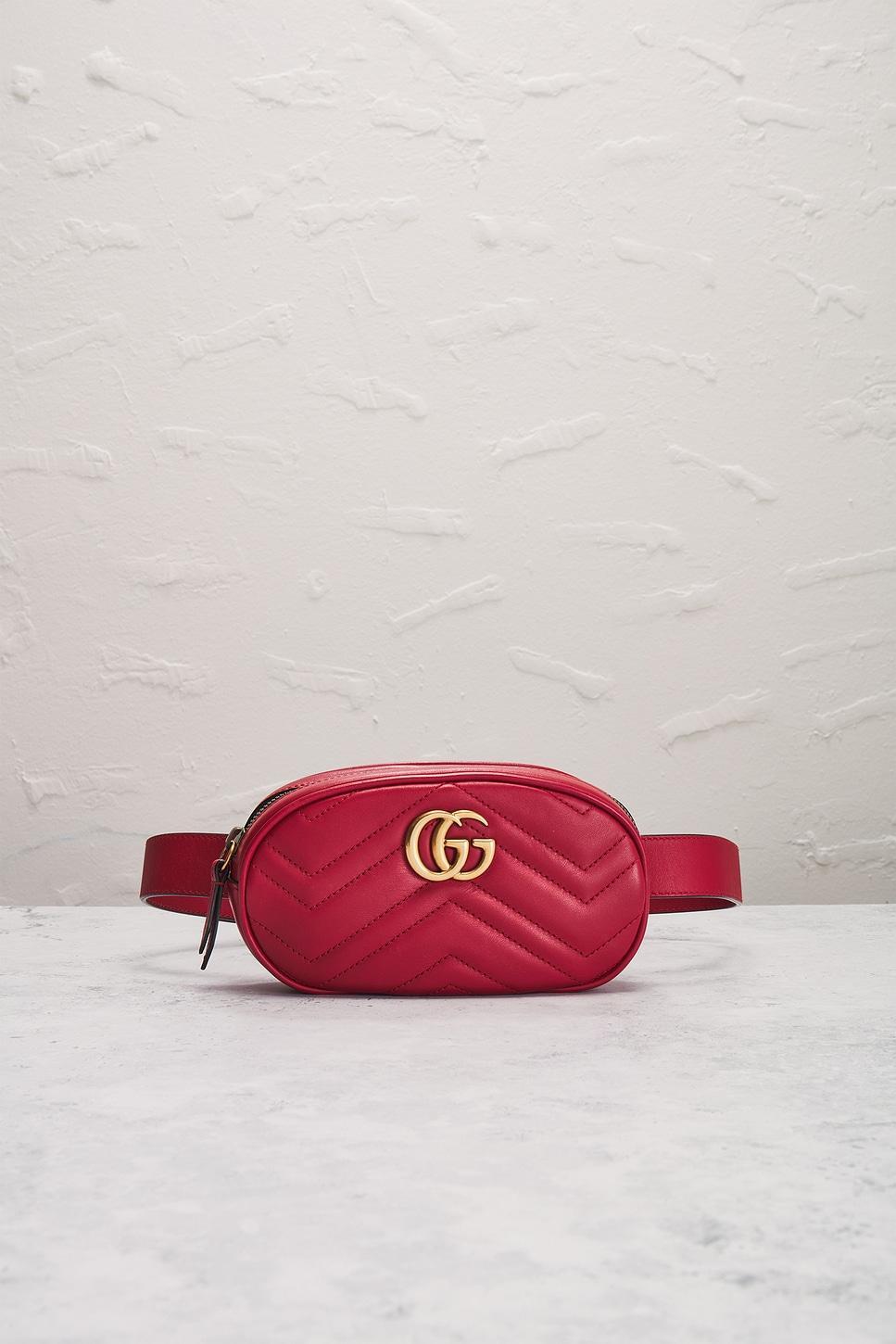 Gucci GG Marmont Waist Bag FWRD Renew Product Image
