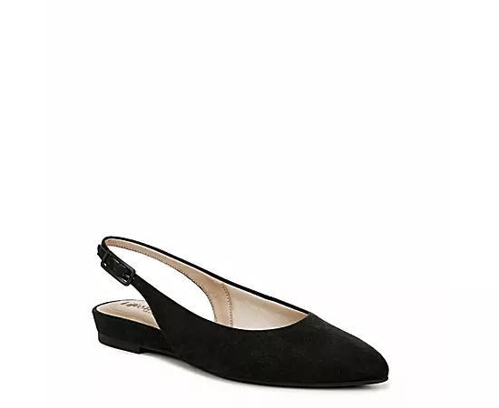 LifeStride Percy Women's Slingback Flats, Size: 5.5, Green Tartan Product Image