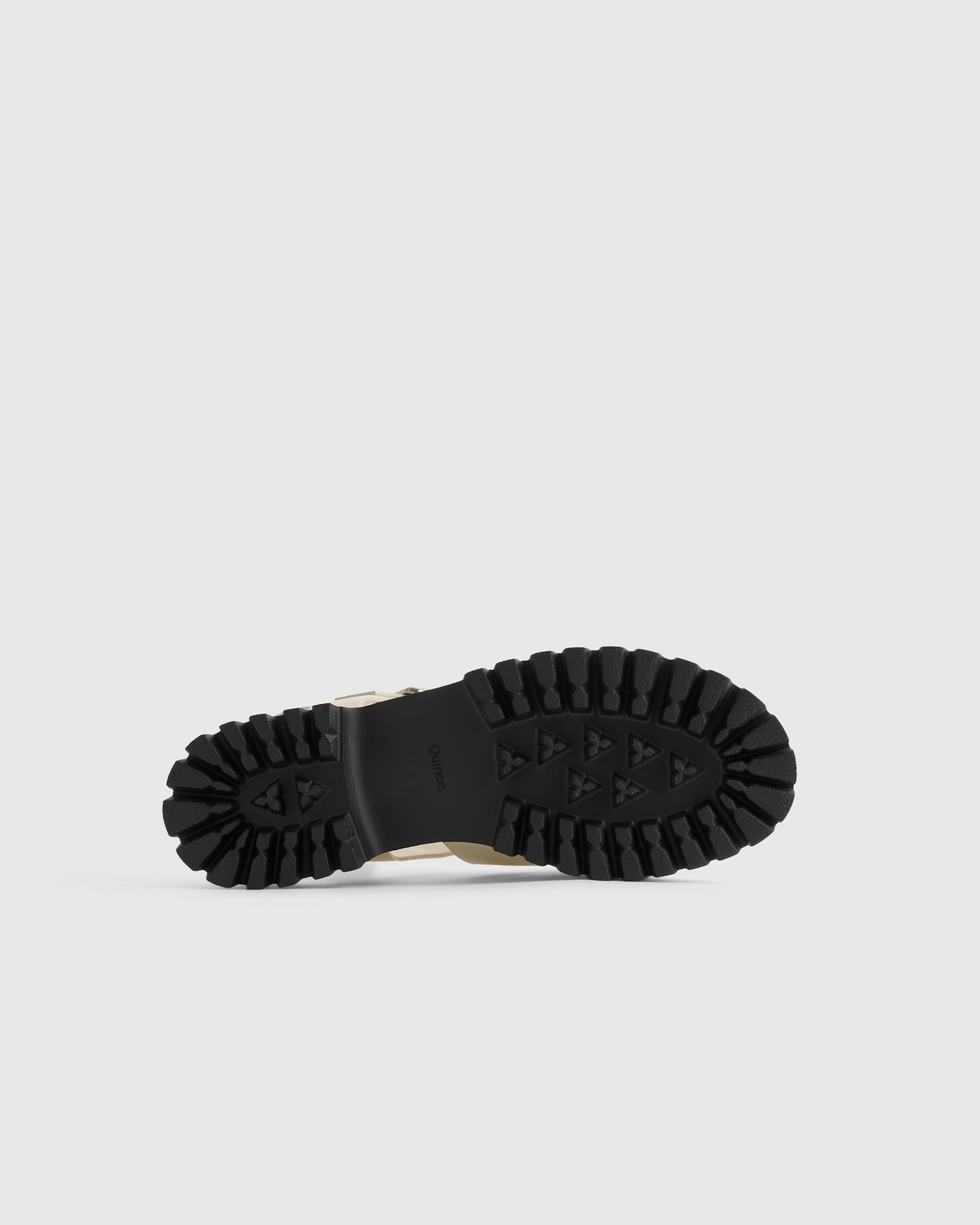 Quince | Women's Italian Leather Lug Sole Fisherman Sandal Product Image