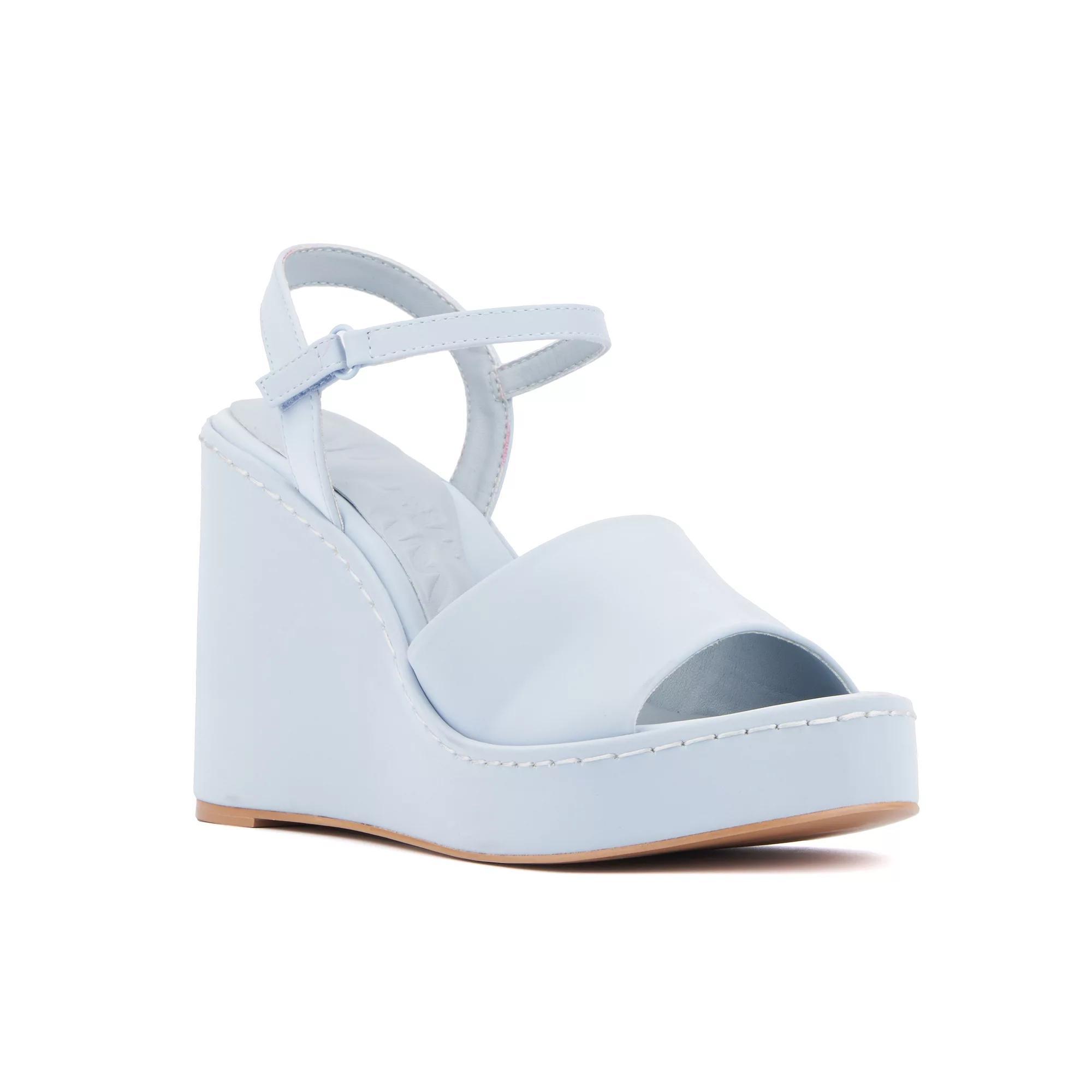 Olivia Miller Magnetic Womens Wedge Sandals Product Image