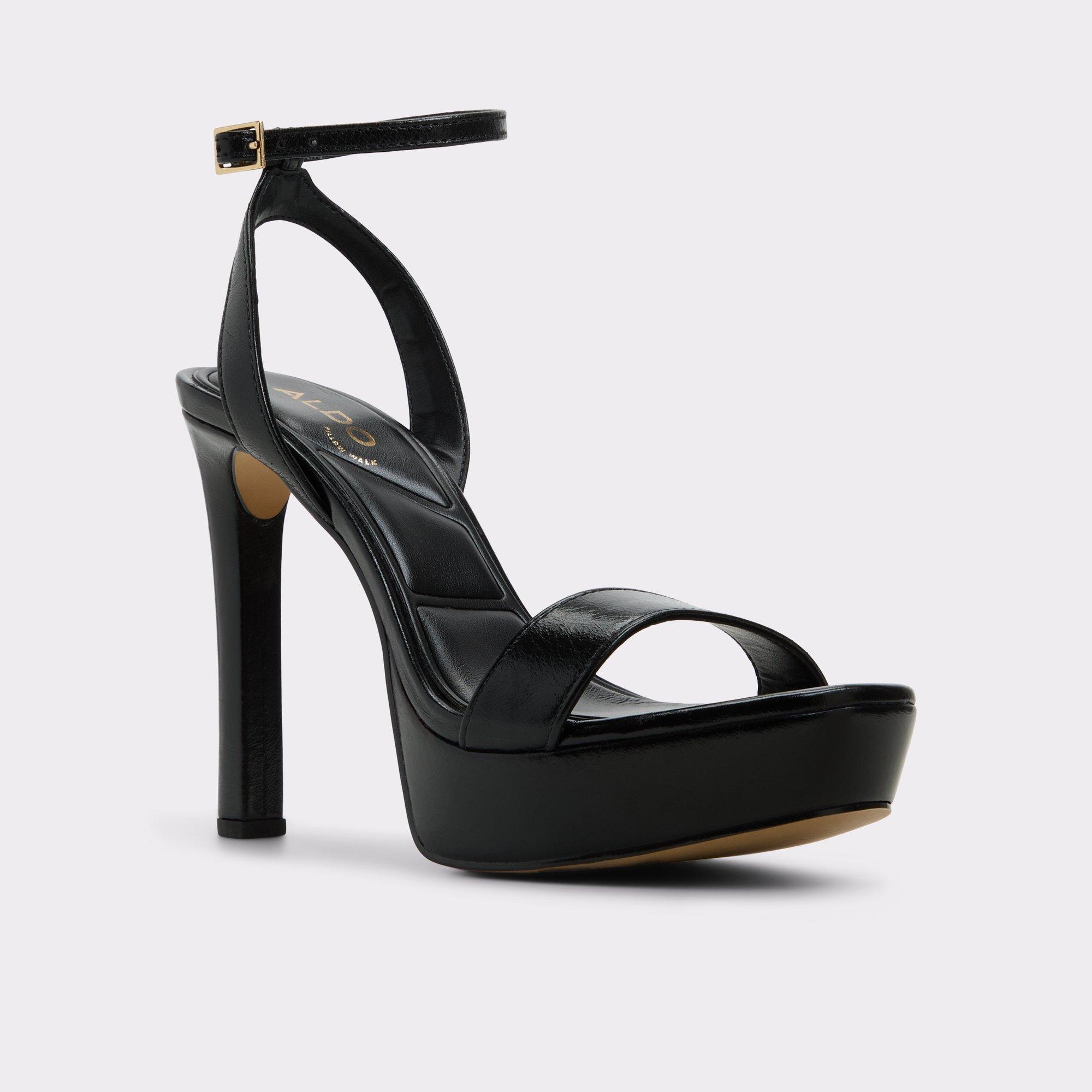 Portside Black Women's Platform Sandals | ALDO US Product Image