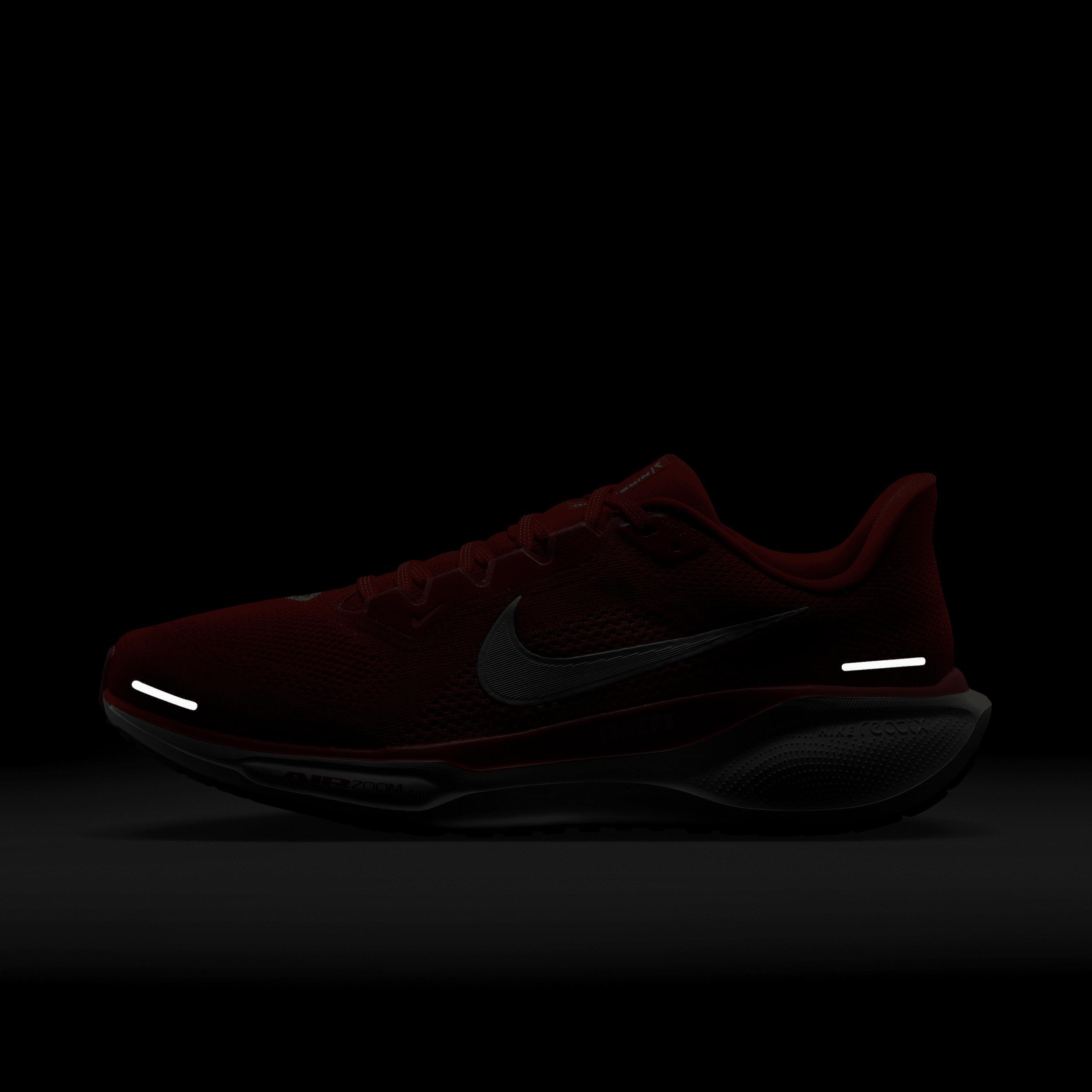 Nike Men's Pegasus 41 NFL Kansas City Chiefs Road Running Shoes Product Image