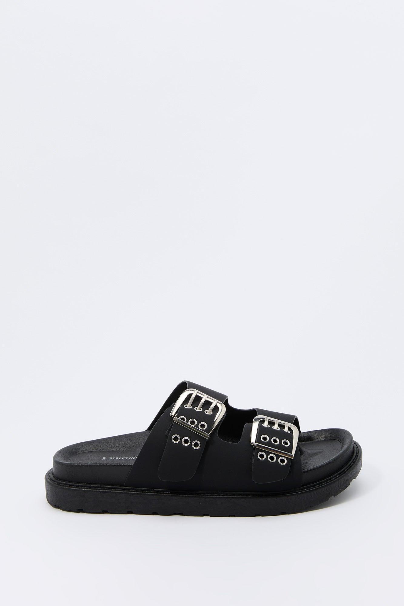 Grommet Buckle Sandal Female Product Image