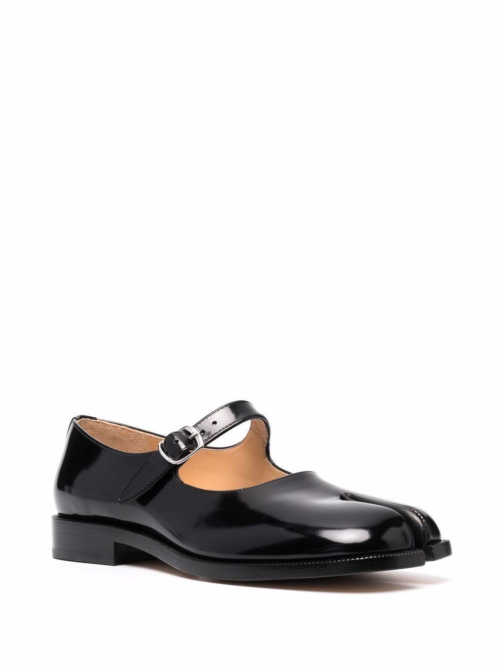 Tabi leather Mary-Jane shoes Product Image
