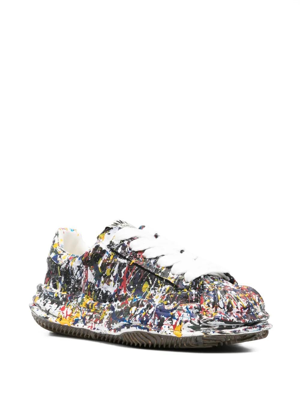 paint-splatter sneakers Product Image
