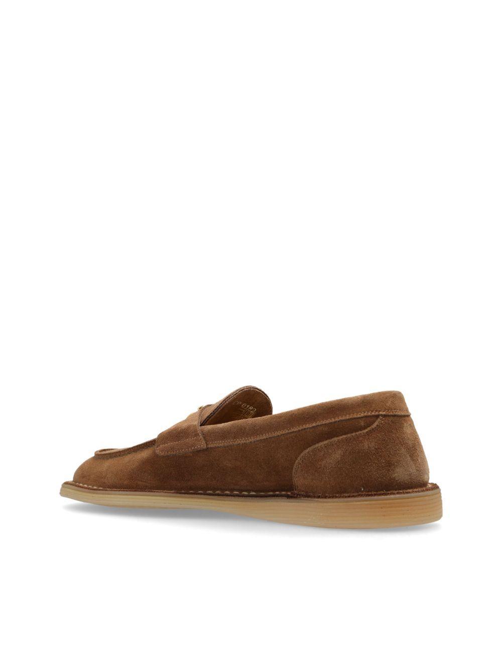 logo-lettering loafers Product Image