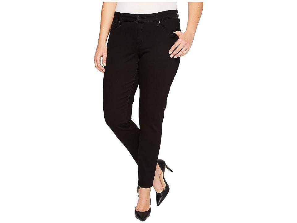 Plus Size Levis 711 Skinny Jeans, Womens Blackened Grey Product Image