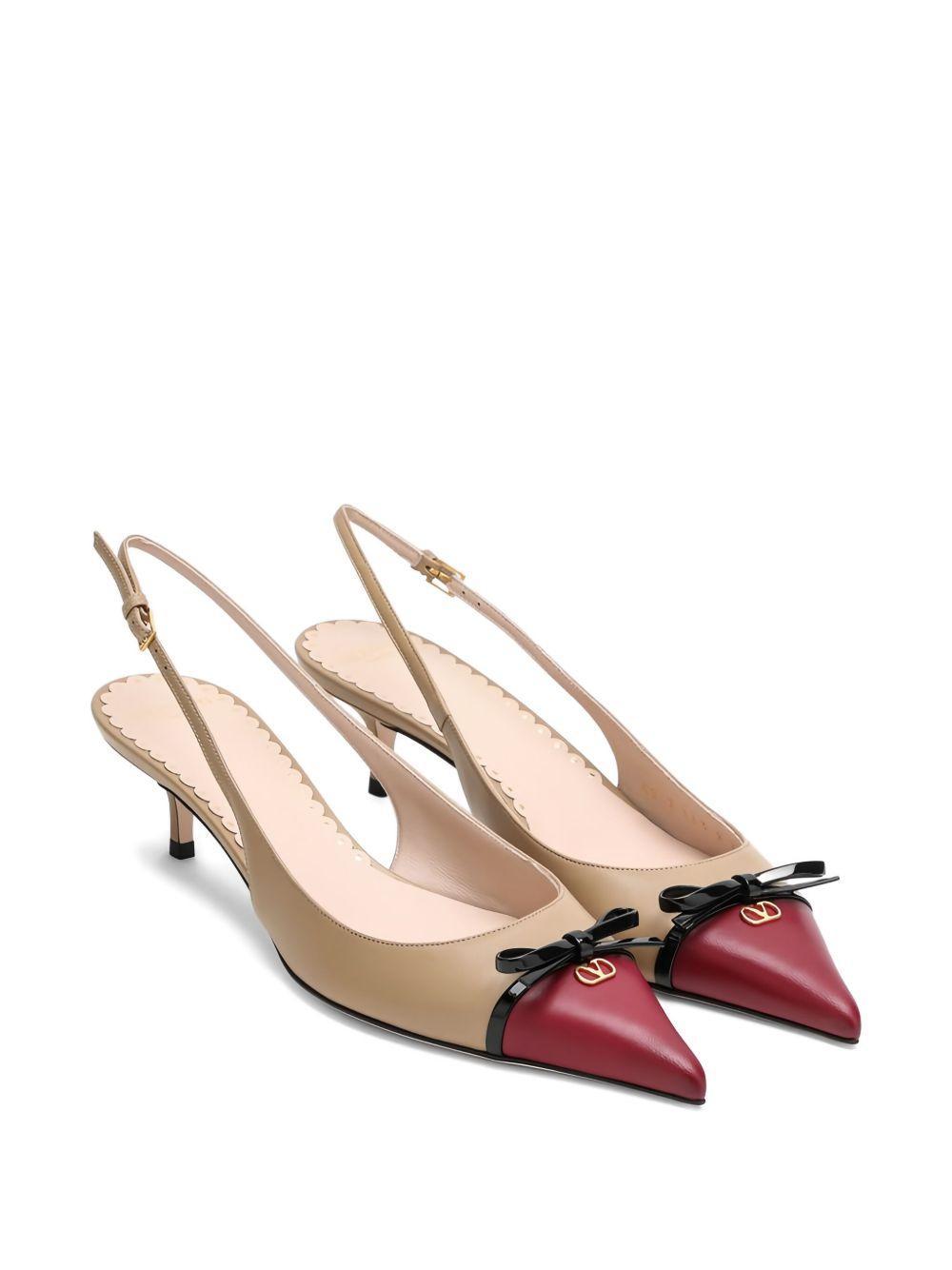 60mm slingback bow pumps Product Image
