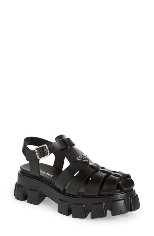 Mens Monolith Rubber Chunky-Sole Fisherman Sandals Product Image