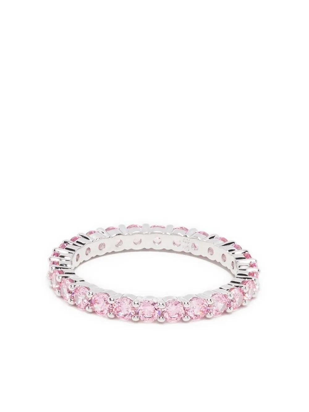 round cut gem embellished ring Product Image