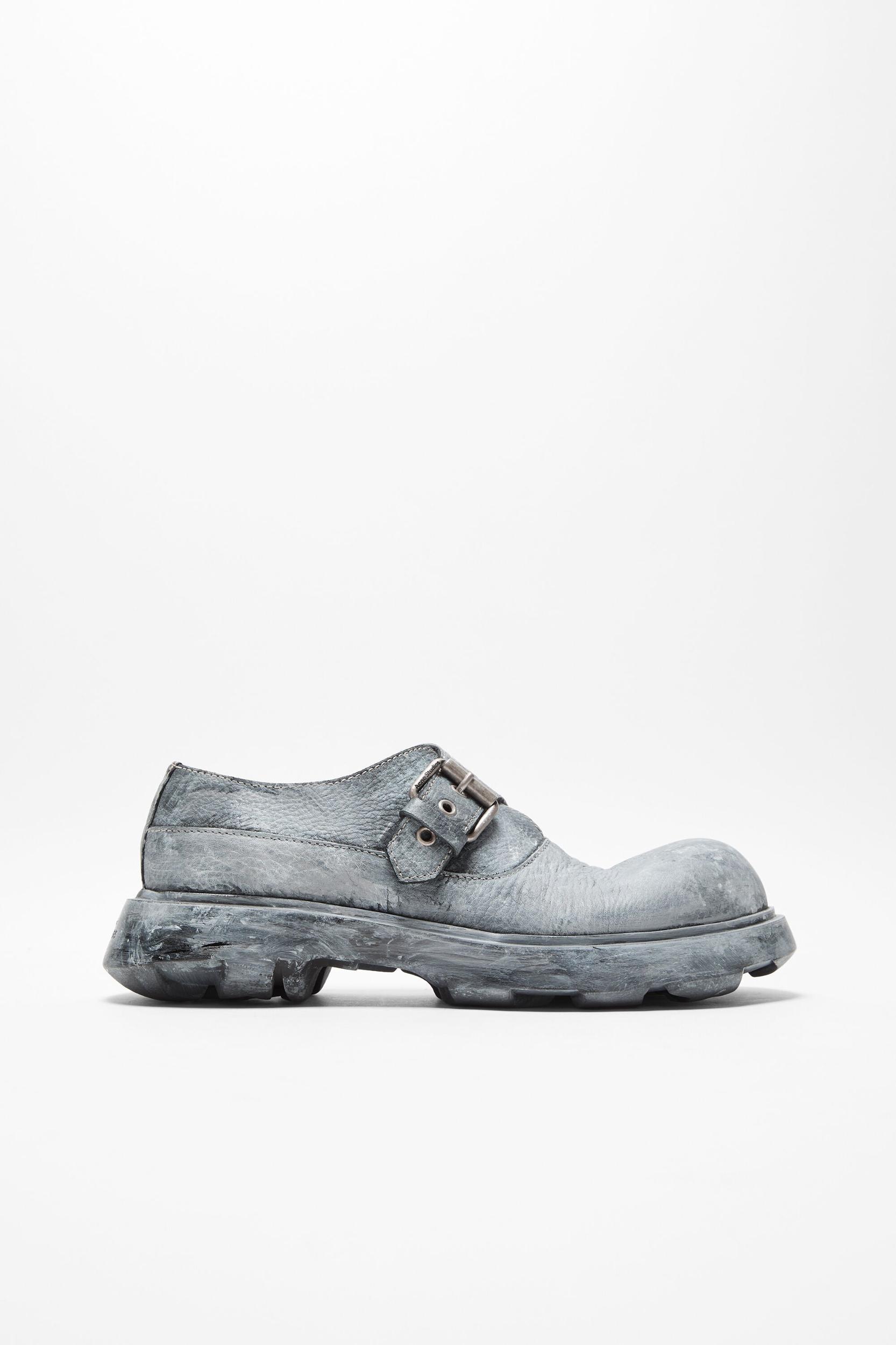 Buckle leather shoes Product Image