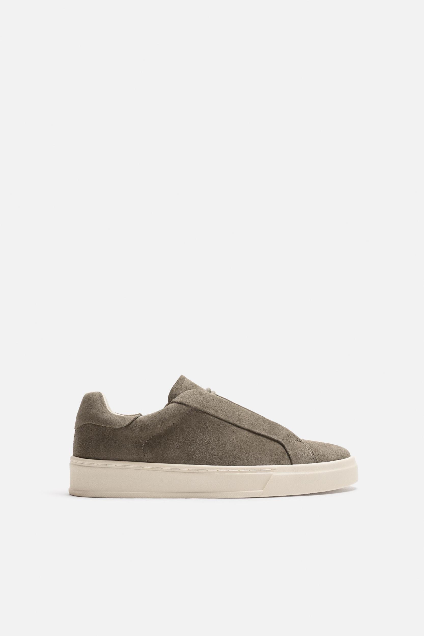 LEATHER SNEAKERS Product Image