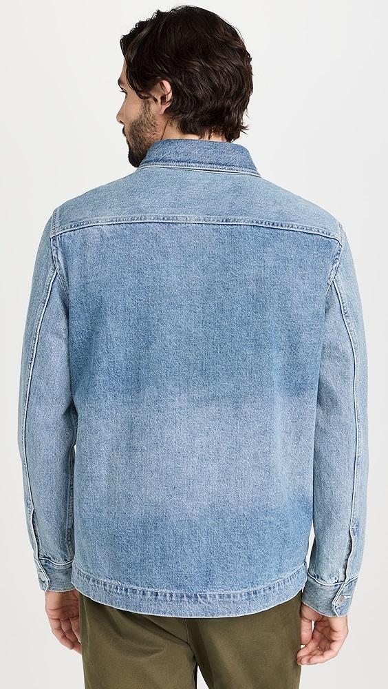 Alex Mill Work Jacket in Vintage Wash Denim | Shopbop Product Image