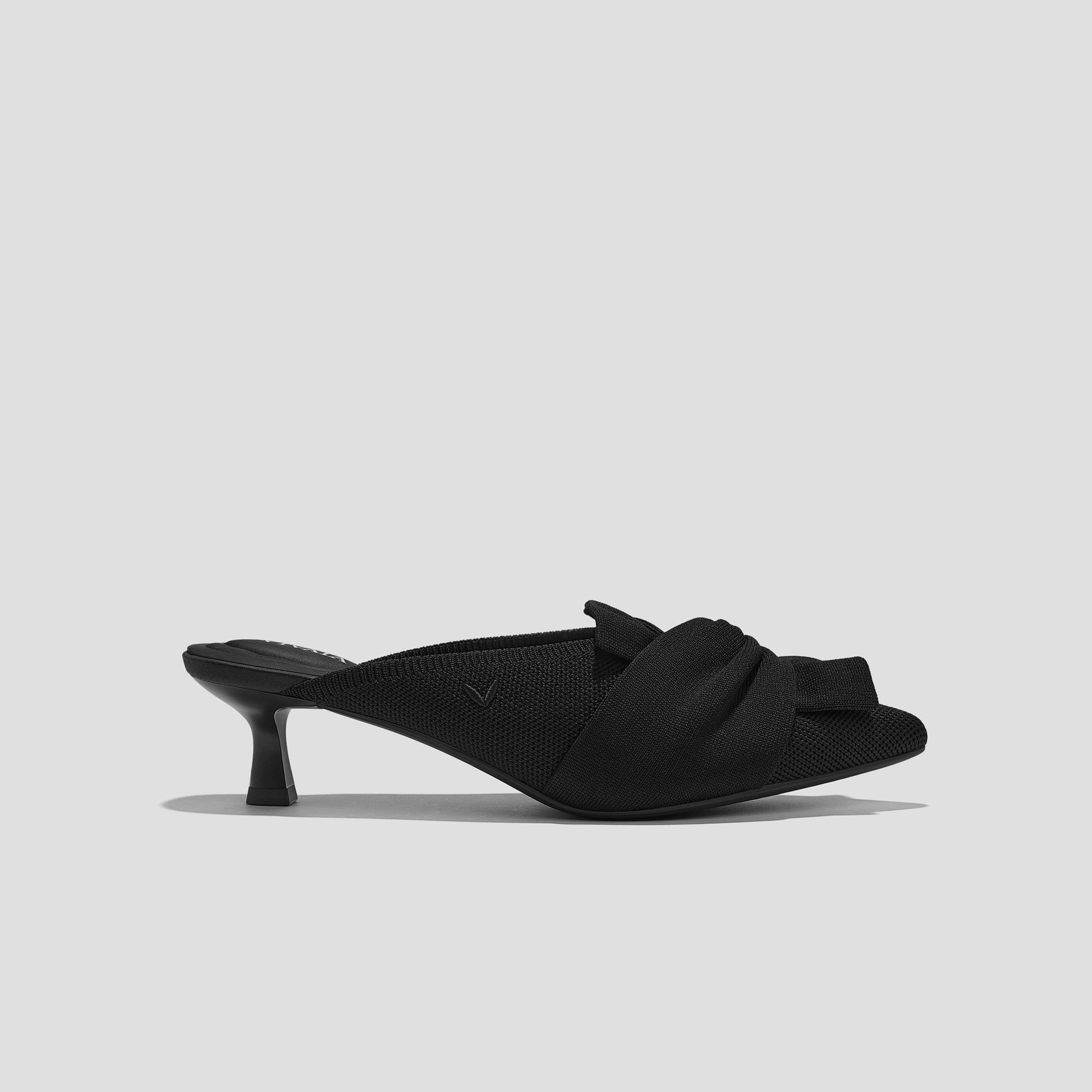 Pointed-Toe Bow Sandals (Samira) Product Image