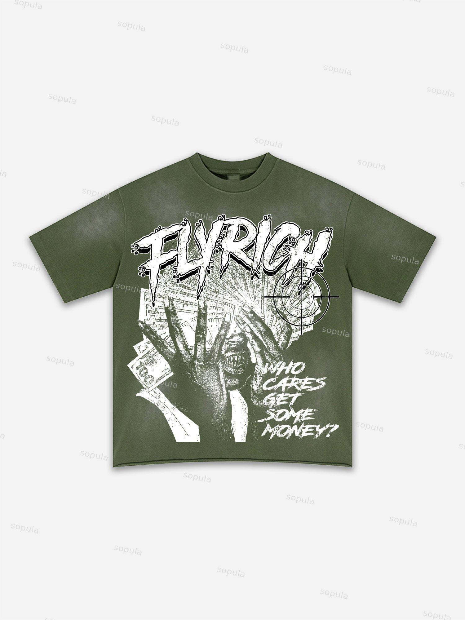 Coors Banquet Rodeo Print Washed T-shirt Product Image